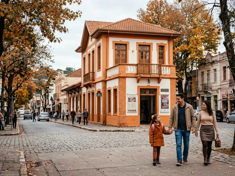 Um roteiro de 3 dias planejado carinhosamente para famílias que viajam com crianças e idosos, aproveitando o pioneirismo de acessibilidade da região. A programação reúne vivências lúdicas no campo, contemplação panorâmica no mirante, trilhas planas e seguras pelo Parque Monjolinho, além de imersões na história local e centros de compras de malhas e artesanato. Cada dia conta com pausas vespertinas para descanso e refeições que agradam a todas as gerações. 🌄🧺🥞