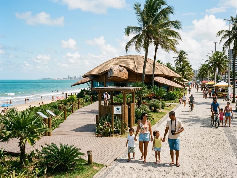 Um roteiro sob medida para familias que buscam conforto, acessibilidade e lazer integrado entre geracoes em Aracaju durante o verao 🌊. A programacao combina atracoes ludicas como o Oceanario e o Museu da Gente Sergipana com o mar calmo da Praia de Aruana e o contato com a natureza no Parque da Sementeira 🌳. Cada dia foi desenhado com intervalos estrategicos de descanso para manter o bem-estar de criancas e avos, priorizando restaurantes estruturados e deslocamentos curtos na belissima Orla de Atalaia ✨.