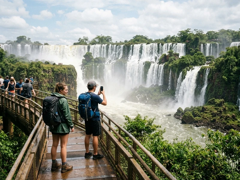 Descubra a grandiosidade da regiao trinacional em uma jornada economica e autentica feita sob medida para mochileiros! 🎒🌿 Este roteiro de 3 dias explora as impressionantes Cataratas do Iguacu e a imponencia de Itaipu utilizando transporte publico eficiente e hostel colaborativo. Voce vai desfrutar de experiencias culturais incriveis e acessiveis como o Templo Budista e a Mesquita Islamica, alem de saborear o tradicional shawarma e comidas de feira livre sem pesar no bolso. Uma viagem vibrante, sustentavel e perfeita para fazer novas amizades pelo caminho. 🌎✨