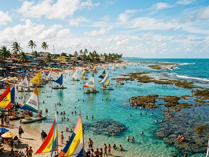 Descubra o lado mais festivo e vibrante de Porto de Galinhas com este roteiro sob medida para quem ama música e curtição! 🎶 O plano equilibra manhãs relaxantes e tardes revigorantes em beach clubs e piscinas com noites empolgantes na vila. Você vai curtir o agito icônico da Birosca da Cachaça, dançar forró autêntico no Candeeiro Bar e apreciar o lendário pôr do sol no Pontal de Maracaípe. Tudo desenhado com transportes pontuais e seguros para garantir que sua única preocupação seja aproveitar a festa! 💃🕺