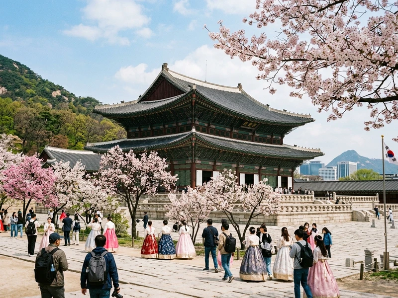 Um roteiro sob medida para mochileiros inteligentes que buscam vivenciar a essencia cultural sul-coreana com maxima autonomia e controle financeiro 🌸🎒. Durante 3 dias cheios de dinamismo, voce percorrera palacios imperiais, vilarejos preservados de hanok e mirantes naturais floridos, sem gastar com atracoes caras. A rota prioriza o eficiente metro local, hospedagem comunitaria em hostel no efervescente distrito de Hongdae e refeicoes inesqueciveis em mercados historicos como Gwangjang e Mangwon. A combinacao ideal entre tradicao, cultura pop e liberdade de exploracao urbana 🍜🏯.