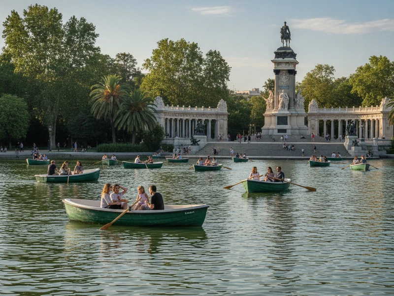 Este roteiro de 3 dias em Madri foi cuidadosamente planejado para quem busca relaxar e recarregar as energias, longe do burburinho das atrações turísticas mais intensas. Priorizamos um ritmo tranquilo, com foco em experiências de bem-estar, como spas luxuosos e piscinas refrescantes. Você desfrutará de passeios suaves por parques deslumbrantes como o Retiro e os Jardines de Sabatini, momentos de contemplação em cafés charmosos e refeições sofisticadas em restaurantes de alta gastronomia, selecionados por seu ambiente calmo e acolhedor. As acomodações foram escolhidas pela sua infraestrutura de excelência em bem-estar, garantindo conforto e serenidade. Evitamos deslocamentos longos e atividades sobrecarregadas, permitindo que cada dia seja uma jornada de puro descanso e prazer. Prepare-se para uma Madri elegante, serena e profundamente relaxante. 🌸✨🥂