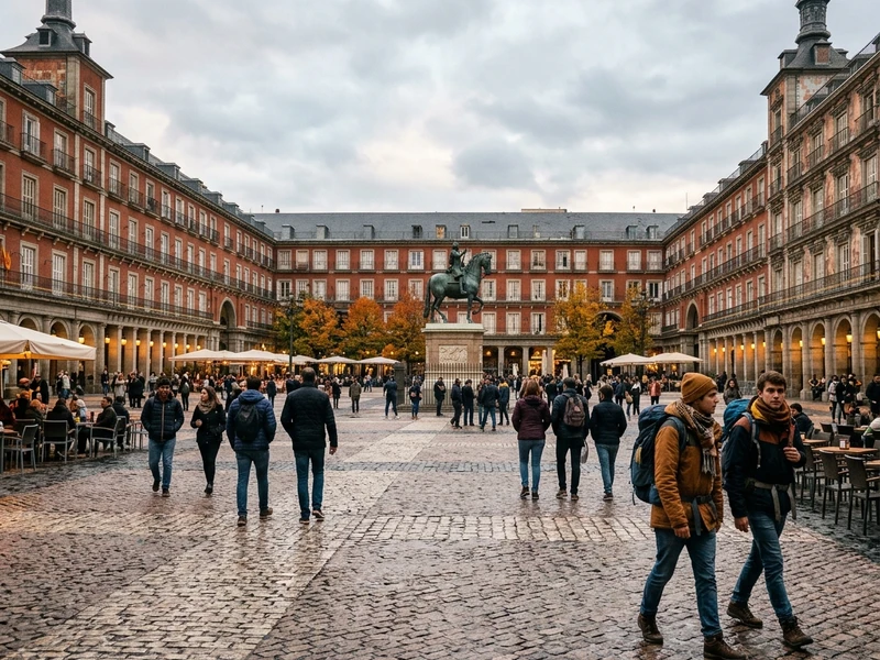 Um roteiro jovem e dinamico de 3 dias pensado sob medida para mochileiros independentes explorarem o melhor da capital espanhola sem estourar o orcamento. A programacao prioriza deslocamentos a pe e metro publico, passeios culturais gratuitos como os Jardins Reais, Retiro e horarios especiais do Museu Reina Sofia, alem de mirantes panoramicos acessiveis. A gastronomia foca em tradicionais tabernas de tapas fartas e mercados de bairro autenticos, com hospedagem em hostel social e sustentavel no coracao historico da cidade. 🇪🇸✨