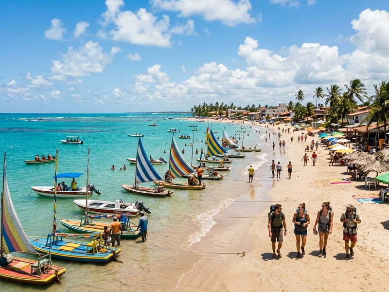 Roteiro independente e econômico desenhado para mochileiros desbravarem o litoral alagoano com autonomia e sem custos abusivos. 🏖️ O itinerário combina caminhadas pela praia, o uso inteligente de vans complementares de baixo custo e refeições em comedores autênticos. 🥥 No primeiro dia, o foco é a ambientação no centro e o visual incrível do Mirante do Cruzeiro. No segundo, a travessia a pé pelo Caminho de Moisés e as águas caribenhas de Antunes roubam a cena. No terceiro dia, a tranquilidade de Burgalhau e Peroba fecha a viagem com chave de ouro. 🌴
