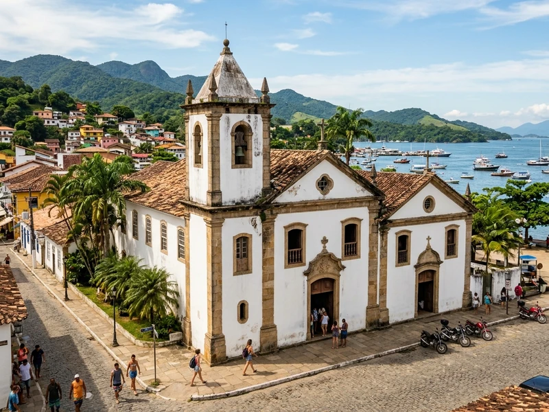 Roteiro cultural com curadoria exclusiva focado na história viva da baía de Angra dos Reis. O itinerário revela o rico patrimônio carmelita e franciscano dos séculos XVI a XVIII, a ocupação insular na Freguesia de Santana e no Lazareto imperial, além da preservada Vila Histórica de Mambucaba. Uma jornada enriquecedora pela identidade caiçara, arquitetura colonial tombada e saberes tradicionais. 🏛️⛵🌿