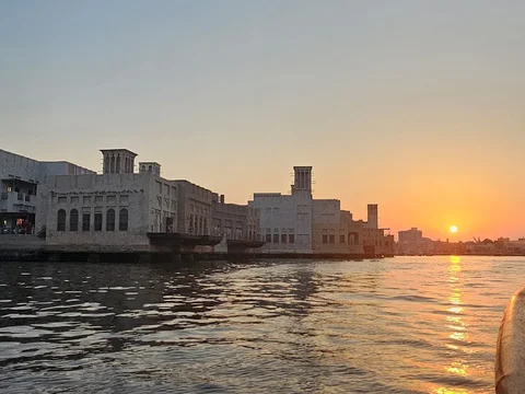 Abra Ride across Dubai Creek