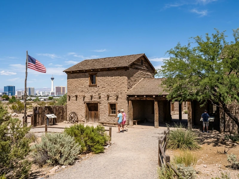 Um roteiro com profundidade historica e cultural desenhado para viajantes que desejam compreender as origens e a transformacao do vale de Nevada. O itinerario percorre sitios arqueologicos e o forte pioneiro original de 1855, o tribunal historico do The Mob Museum, a memoria tipografica do The Neon Museum e o acervo indigena do Nevada State Museum. A viagem e complementada pela arquitetura Art Deco do The Smith Center, pelas galerias de artistas residentes do 18b Arts District e por memoraveis experiencias gastronomicas em restaurantes tradicionais de Downtown.