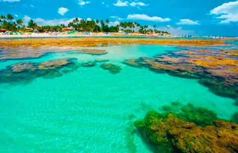 Último pôr do sol na Praia de Porto de Galinhas