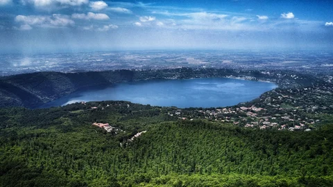 Início da trilha Monte Cavo