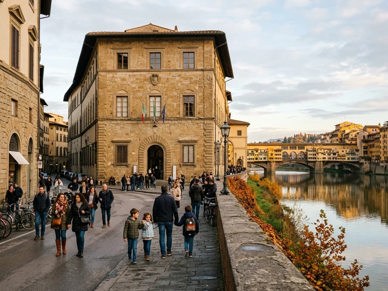 Um roteiro cuidadosamente elaborado para familias com criancas e idosos aproveitarem o coracao historico toscano no outono. 🍁 Priorizamos atracoes culturais totalmente acessiveis e interativas, deslocamentos curtos a pe ou de taxi e pausas de descanso no meio da tarde para preservar a energia de todos. Pracas amplas, parques planos e restaurantes com atendimento acolhedor garantem momentos inesqueciveis com total seguranca e comodidade para todas as idades. ✨