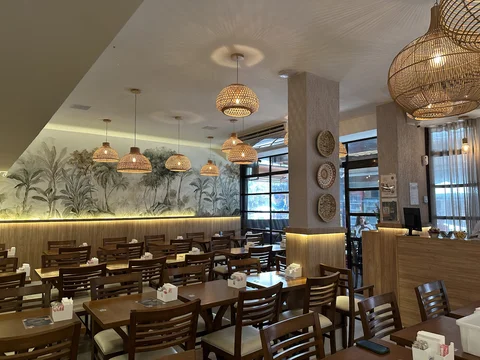 Restaurante a quilo em Ipanema