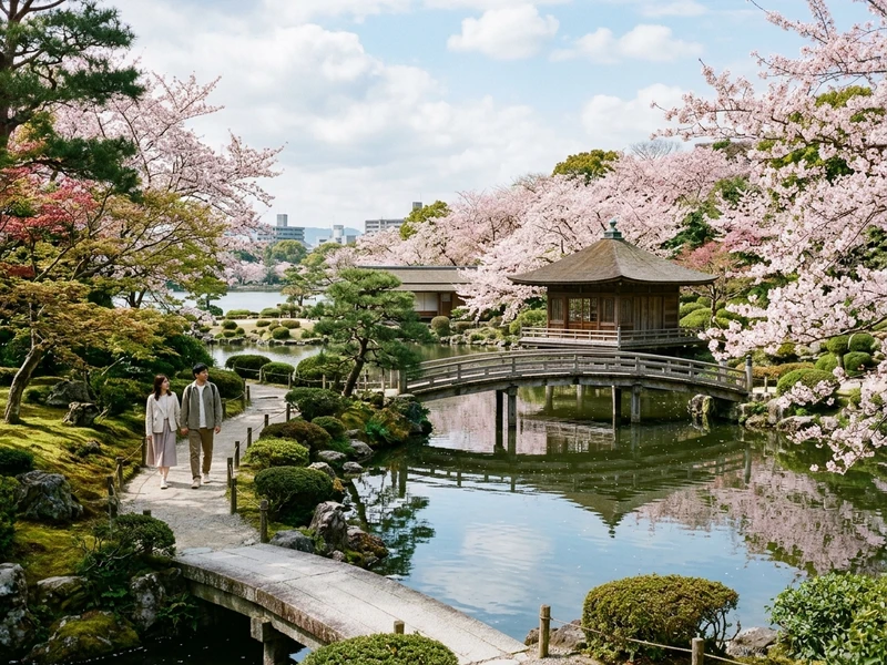 Um roteiro sob medida para casais que buscam momentos especiais e atmosfera intimista em Fukuoka durante a mágica primavera japonesa. 🌸 Com estadas elegantes à beira do rio, jantares requintados à luz de velas, relaxamento em spa de águas termais privadas e mirantes espetaculares ao entardecer, cada experiência foi desenhada para criar lembranças inesquecíveis longe de grandes aglomerações. 🏮✨
