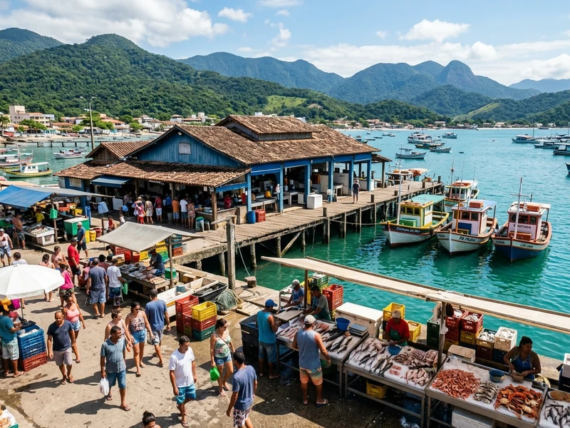 Uma viagem sensorial inesquecivel projetada para epicuristas exigentes! 🌊🍽️ O roteiro conecta o melhor da cozinha caicara tradicional aos restaurantes contemporaneos mais aclamados da costa paulista. Voce visitara mercados de peixes frescos, descobrira tecnicas centenarias de moagem de mandioca no Quilombo da Fazenda, participara de degustacoes guiadas em alambique premiado e jantara em referencias consagradas como Peixe com Banana, O Pescador e Tito Restaurante. Tudo harmonizado com o clima vibrante do verao tropical! ☀️🦐🍹