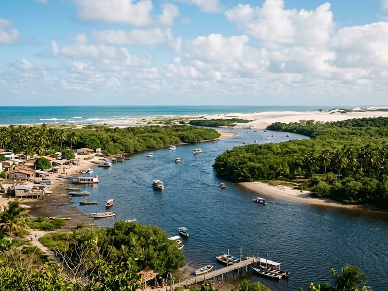 Uma imersao de 3 dias focada em sustentabilidade e minima pegada ecologica pelo Parque Nacional e regiao circunvizinha. O roteiro prioriza condutores ambientais locais credenciados, gastronomia agroecologica e flutuacoes suaves em leitos cristalinos. Abrange dunas protegidas, restingas e manguezais com respeito maximo a fauna e flora nativas, propiciando uma conexao profunda e transformadora com a natureza maranhense. 🌿🧭🦎