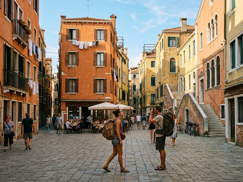 Um roteiro inteligente e independente criado sob medida para mochileiros que desejam sentir a verdadeira alma veneziana sem estourar o orcamento! 🎒 Desbrave bairros autênticos longe das armadilhas para turistas, como Cannaregio e Dorsoduro, descobrindo o ritual dos bacari com seus vinhos e petiscos a precos populares. 🍷 Admire monumentos grandiosos sem pagar nada pelas fachadas historicas, navegue pelos canais usando o transporte publico de barco e relaxe nos amplos jardins a beira da laguna. Uma vivencia memoravel e sustentavel que valoriza o contato com os locais e a liberdade de caminhar sem pressa! 🌿✨