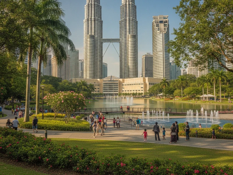 Este roteiro de 3 dias em Kuala Lumpur foi cuidadosamente planejado para famílias, garantindo atividades para todas as faixas etárias, desde crianças pequenas até idosos. Priorizamos um ritmo moderado com pausas estratégicas para descanso, evitando deslocamentos longos e atividades de risco. Exploraremos parques temáticos seguros, museus interativos e atrações culturais acessíveis, como o KLCC Park com seu playground aquático, o fascinante Aquaria KLCC, o educativo Petrosains Discovery Centre e o encantador KL Bird Park. As refeições incluem opções variadas em ambientes familiares e climatizados, e a hospedagem foi selecionada para oferecer conforto e boa localização. Prepare-se para uma viagem inesquecível, repleta de descobertas e momentos especiais em família, com a segurança e o bem-estar de todos em primeiro lugar. 👨‍👩‍👧‍👦✨