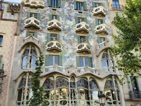 Passeig de Gràcia e Casa Batlló (exterior)