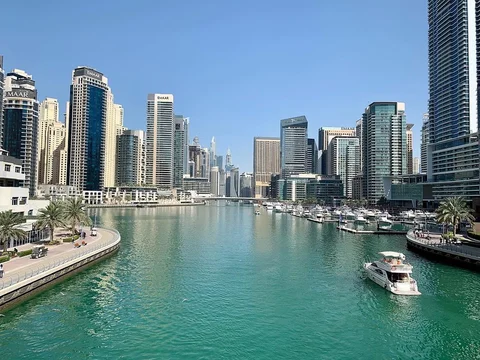 Passeio pela Dubai Marina