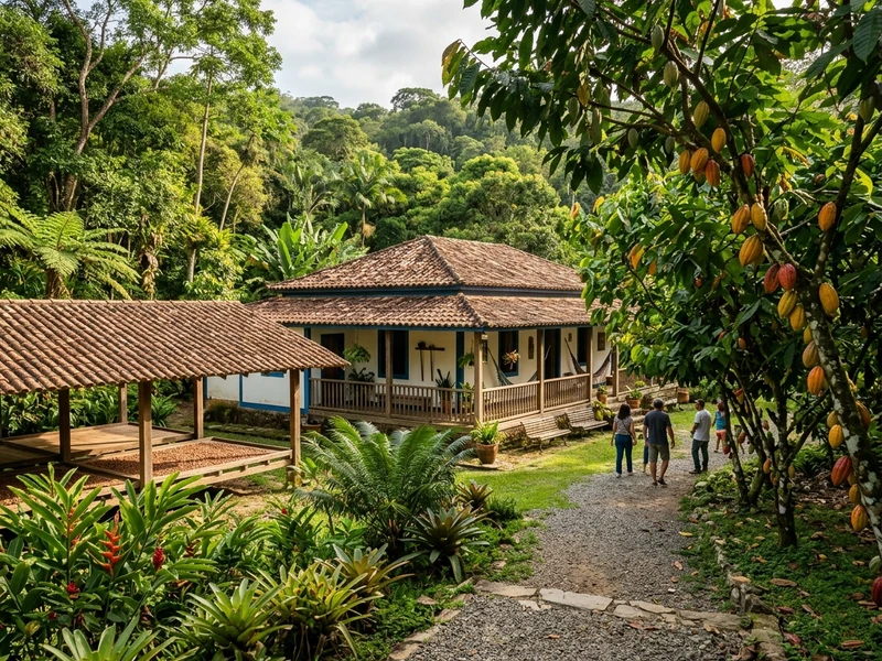 Um roteiro consciente desenhado com rigor para entusiastas da conservação ambiental. Explore o verdadeiro coração da Mata Atlântica e o equilíbrio dos sistemas agroflorestais de cacau cabruca, onde a produção agrícola convive em harmonia com a floresta em pé. Navegue pelas águas serenas da APA Lagoa Encantada, desbrave trilhas certificadas no renomado Parque Estadual da Serra do Conduru ao lado de biólogos especializados e conheça o berçário vivo dos manguezais em caiaque não motorizado. Hospedagem eco-friendly e gastronomia baseada em cadeias curtas e pesca artesanal completam esta imersão regenerativa e inesquecível. 🌱🌊