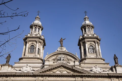 Plaza de Armas e Catedral Metropolitana de Santiago