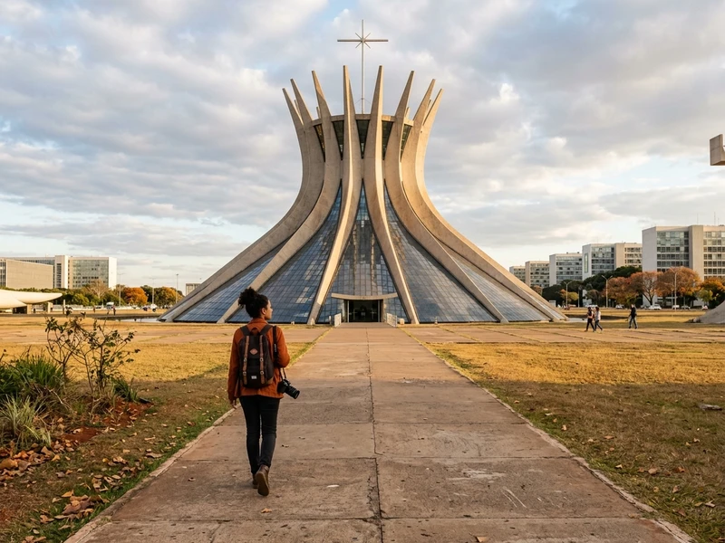 Um roteiro pensado para o viajante solo vivenciar a capital brasileira com independência e segurança. O programa mescla a contemplação das curvas monumentais de Niemeyer e Athos Bulcão com a energia vibrante de cafés comunitários, espaços de coworking e refúgios naturais preservados do Cerrado. Uma experiência equilibrada entre autodescoberta, arte e pontes sociais acolhedoras! 🏛️🌿☕
