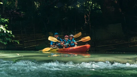 Canoagem no Rio Marne