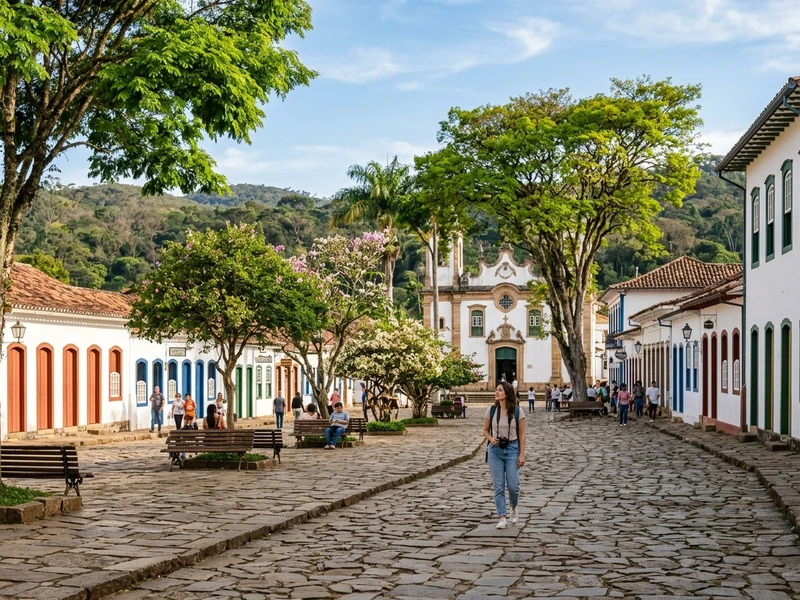 Uma experiência pensada sob medida para quem viaja sozinho com independência e segurança 🌄. O roteiro equilibra passeios culturais introspectivos, como o Museu de Sant'Ana e a Igreja Matriz, com a vibração social do Largo das Forras e do passeio de Maria Fumaça 🚂. Hospede-se em um hostel integrado à comunidade, saboreie a autêntica gastronomia mineira em ambientes acolhedores e desfrute da natureza protegida no Bosque da Mãe d'Água durante as tardes floridas de primavera 🌸.