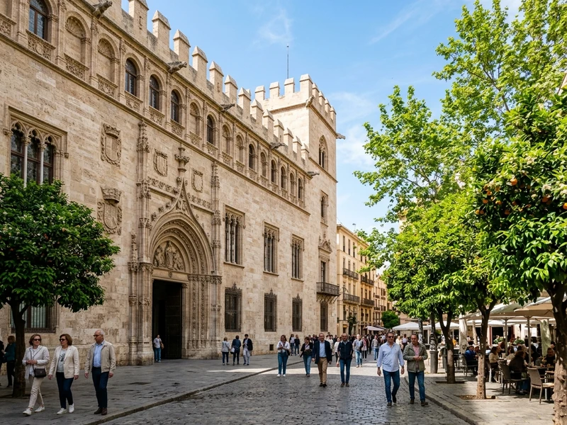 Roteiro cultural desenhado para viajantes que privilegiam a densidade histórica e a arte sobre a visitação superficial. Ao longo de três dias na primavera, o viajante descobre a Era de Ouro do século XV na Lonja de la Seda e no Museu da Seda, a riqueza sacra na Catedral e na Igreja de San Nicolás, a grandiosidade pictórica de Sorolla no Museu de Belas Artes e o legado artesanal vivo das Fallas e do bairro marítimo de El Cabanyal. A gastronomia típica autêntica, com arrozes ancestrais e tabernas históricas do século XIX, complementa uma viagem de imersão autêntica no patrimônio valenciano. 🇪🇸🏺