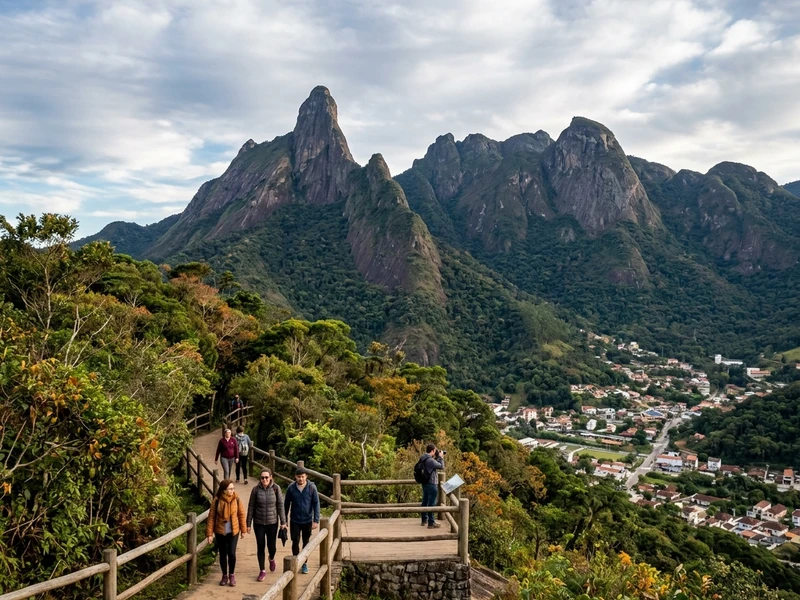 Descubra a grandiosidade da Mata Atlântica em uma expedição inesquecível pelas cristas e vales da serra fluminense! 🌿 Durante o outono, o clima ameno e as manhãs de céu azul oferecem o cenário perfeito para explorar as trilhas do Parque Nacional da Serra dos Órgãos e do Parque Municipal Montanhas de Teresópolis. Com foco estrito em sustentabilidade, mínimo impacto ambiental e valorização de guias ecológicos credenciados, você vivenciará mirantes panorâmicos de tirar o fôlego, poços de águas cristalinas e a exuberância da flora nativa, complementados por uma gastronomia orgânica regional deliciosa e noites acolhedoras em hospedagem sustentável. Uma jornada consciente para desacelerar e reconectar o corpo e a mente à força pura da natureza serrana. 🌄🥾