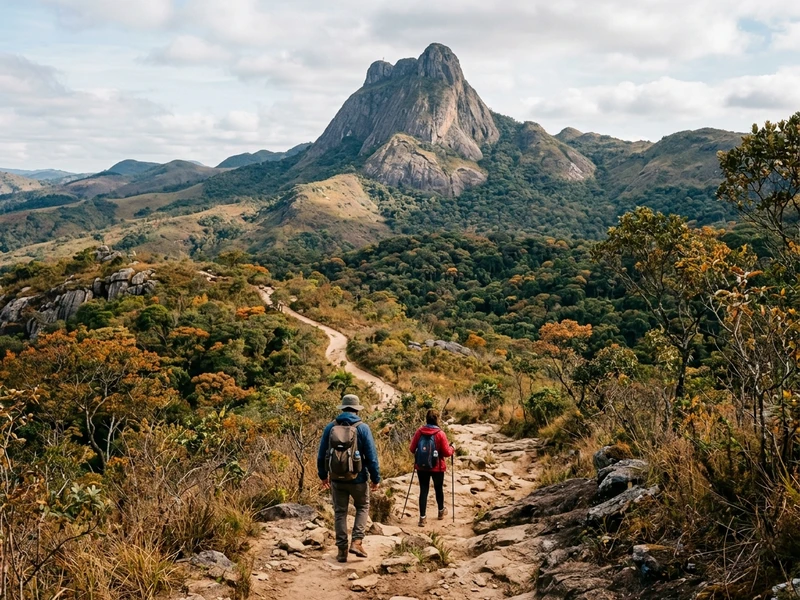 Roteiro de 3 dias dedicado a viajantes conscientes e amantes da natureza em Ouro Preto durante o outono. O itinerário prioriza unidades de conservação autênticas, como o Parque Estadual do Itacolomi e o Parque Natural Municipal das Andorinhas, além das paisagens bucólicas e preservadas do distrito de Lavras Novas. As atividades contam com condutores ambientais locais, trilhas de mínimo impacto, acomodação eco-friendly e refeições com ingredientes agroecológicos e regionais de produtores mineiros.