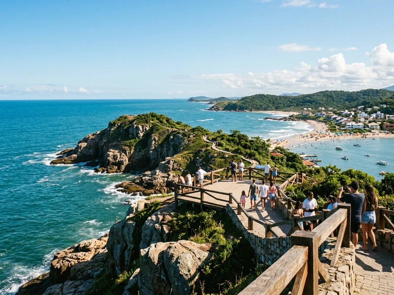 Este roteiro de 3 dias convida os amantes da natureza a descobrirem os santuarios ecologicos mais preservados do litoral norte de Santa Catarina. Com enfase em trilhas certificadas, interpretacao biologica da Mata Atlantica e atividades marinhas nao poluentes, o visitante explora praias selvagens como a Praia Vermelha e recantos intocados como a Ponta da Vigia. A gastronomia privilegia a maricultura artesanal sustentavel e pescados frescos de cooperativas locais, enquanto a hospedagem eco-friendly garante minima pegada de carbono e descanso autentico em harmonia com a floresta e o oceano. 🌿🌊🦜