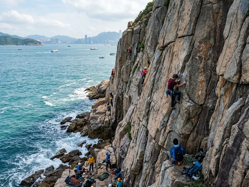 Roteiro dinâmico de 3 dias desenhado para quem busca adrenalina autêntica e esforço físico elevado longe de atrações turísticas convencionais. A jornada explora a escalada no granito marítimo da ilha de Tung Lung Chau, a dura ascensão pela crista técnica do West Dog's Teeth até Lantau Peak e os precipícios escarpados de Lion Rock e Suicide Cliff, combinando gastronomia reconfortante e logística eficiente com foco total em segurança e alta intensidade.