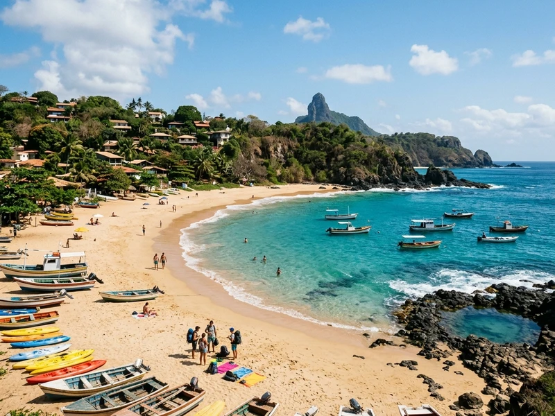 Roteiro de 3 dias pensado sob medida para mochileiros que querem vivenciar o melhor da ilha com autonomia e controle de gastos. Durante a primavera, o mar calmo favorece mergulhos de snorkel independentes no Porto e no Sancho. A locomocao e otimizada atraves do transporte publico e caminhadas agradaveis, aliada a hospedagem em hostel bem localizado e refeicoes em restaurantes populares e padarias autenticas. Uma imersao natural completa e acessivel.
