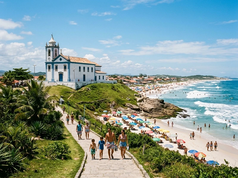 Roteiro de 3 dias pensado exclusivamente para famílias com crianças e idosos que buscam aproveitar o melhor do verão com segurança e serenidade. O itinerário equilibra visitas a atrações históricas acessíveis, vivências culturais interativas e banhos de lagoa em trechos calmos como a Barrinha, vedando locais de mar aberto ou trilhas íngremes. Cada dia prevê pausas estratégicas de descanso na pousada nas horas de sol forte, passeios em calçadões planos e uma seleção de restaurantes acolhedores com gastronomia variada. 🌴👨‍👩‍👦🌅