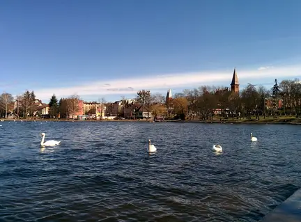 Passeio de barco pelo Lago Drwęckie