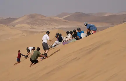 Sandboarding Swakopmund